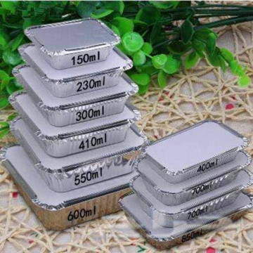 Aluminum Foil Round Lids for Laminated Takeaway Food Containers