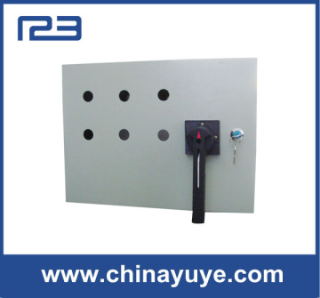 250A MTS panel/manual changeover switch cabinet