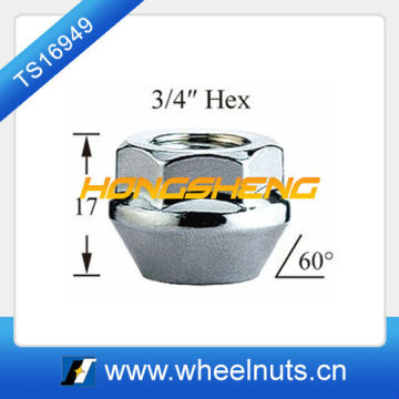 short wheel nut