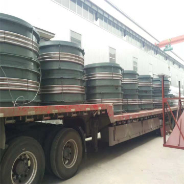 Junta de expansão flexível com flanges