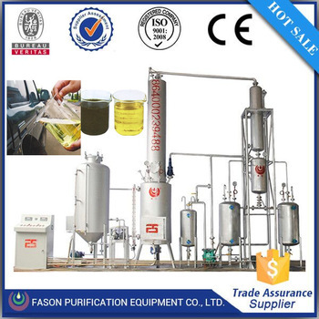 Fason Used Black Engine Oil Recycling and Oil Regeneration Machine