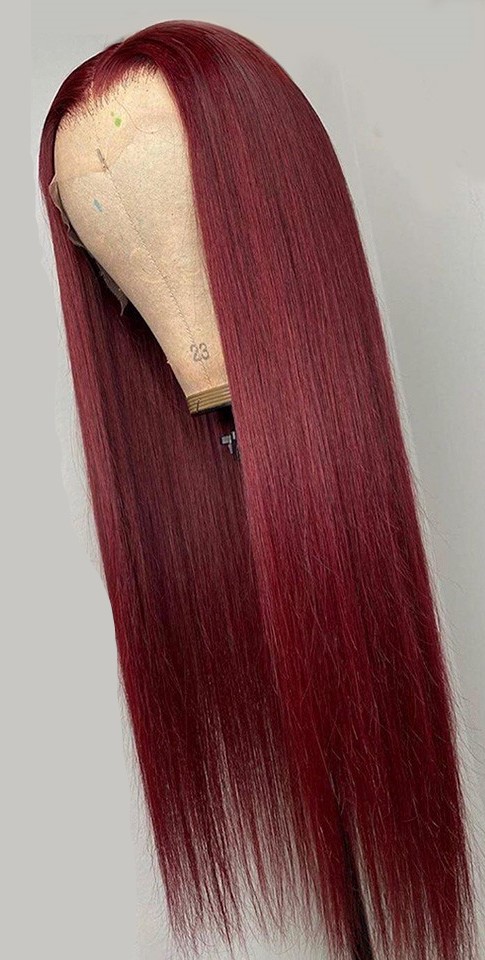 13x4  Blonde 99j Lace Front Human Hair Wigs Ombre Brazilian Straight Lace Front Wigs Remy Hair 99j Wigs human hair lace front