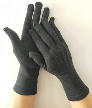 Black Formal Cotton Gloves