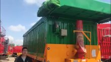 3axle 60 ton used dump trailer