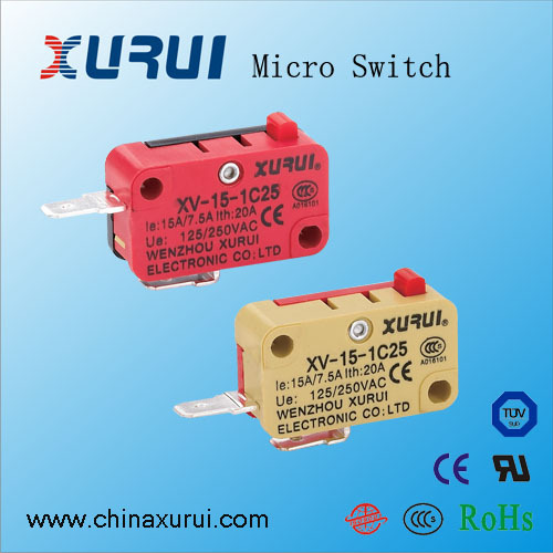 normally open micro switch / 2 pin micro switch / micro switch t125