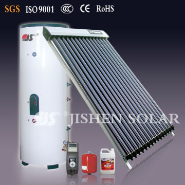 Separate pressurized solar water heater