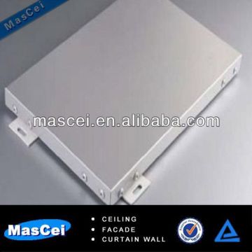 White waterproof external wall panel