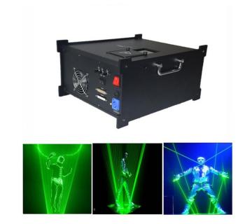 2W Green Laser Man Show System (GA-M-G5000)