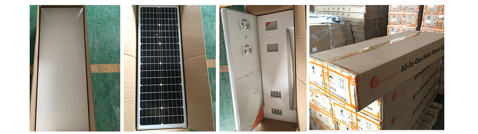 Felicity all in one solar street light 60W IP65 outdoor solar street light with high quality