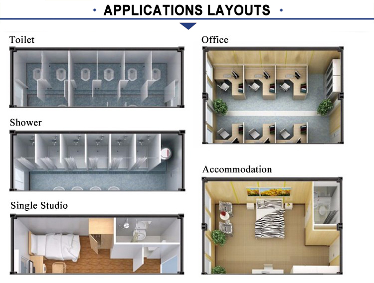 Well-Designed Solar Power Vocation Trailer Prebuilt Modular Container House