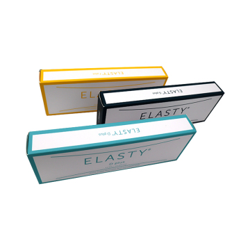 Elasty products include dermal fillers infused with cross-linked