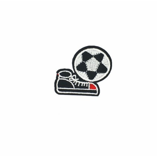 Hochwertige billigere Stickerei Fußball Stickerei Patches