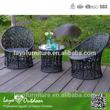 Factory audit passed relaxing 3pcs set outdoor furniture bar stool patio furniture
