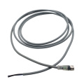 Straight M8 Female 4Pole Connection Cable with LED