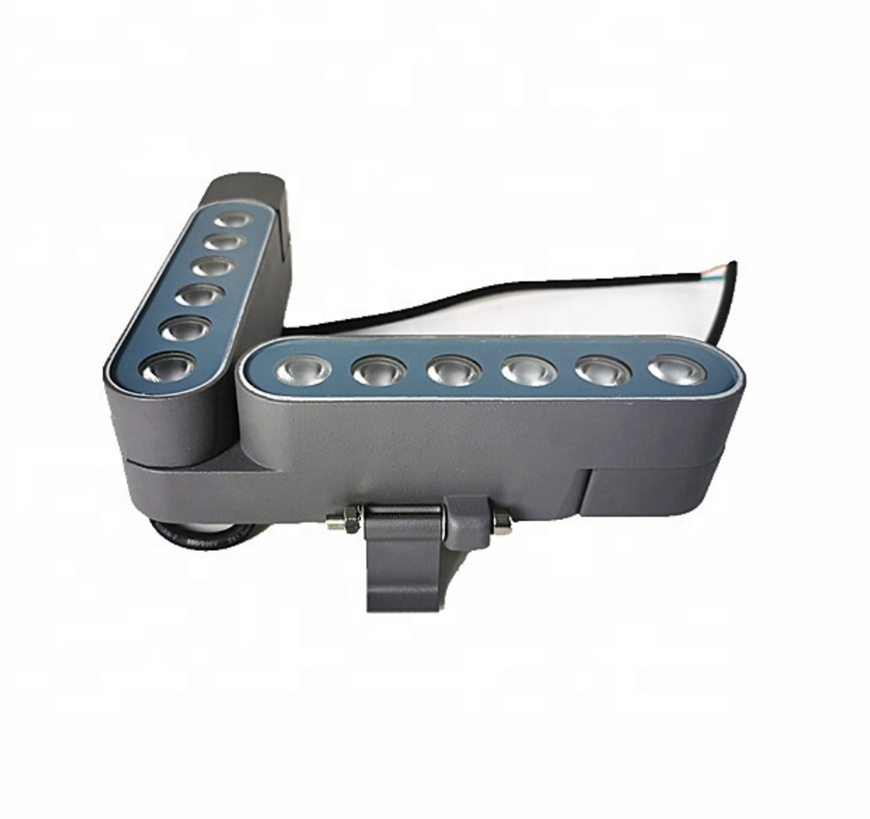 LED wall washer with various lighting effects