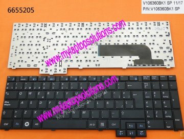 Laptop Keyboard Replacement For Samsung X520 Black Sp V106360bk1 Notebook Keyboard