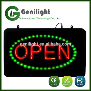 electronic indoor led open sign curtain for business