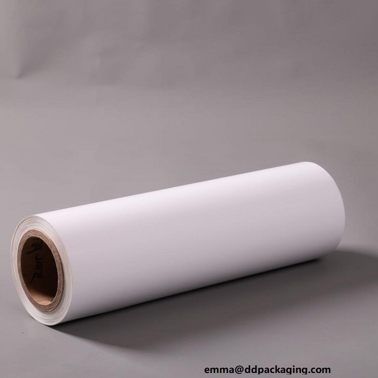 0 25mm White Opaque Mylar Film Roll 1