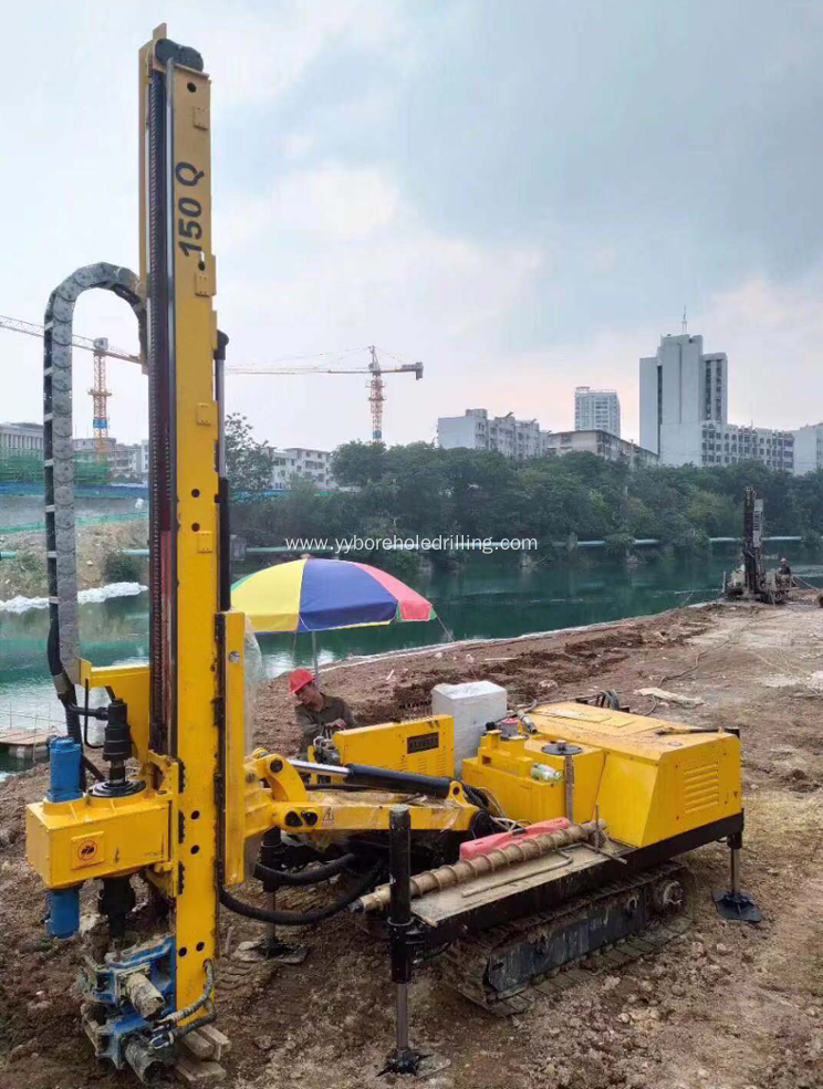 Micro Piling Foundation Hydraulic jet grouting drilling rig