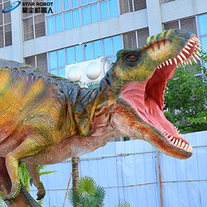 Simulasi Dinosaurus T-Rex simulated dinosaur t-rex