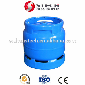 6kg empty gas cylinder / hot sale gas cylinder/ gas cylinder for camping party