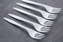 White Plastic Knives Forks Spoons Cutlery Set Party