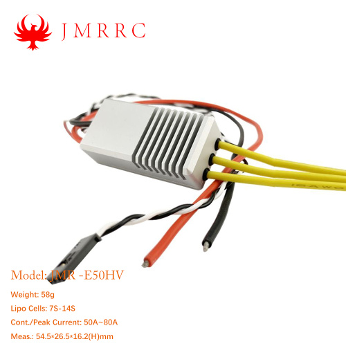 Controlador de velocidad ESC impermeable JMRRC Yi 50A