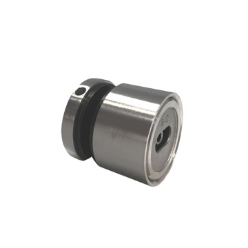 Adjustable double headed nail frameless railing support