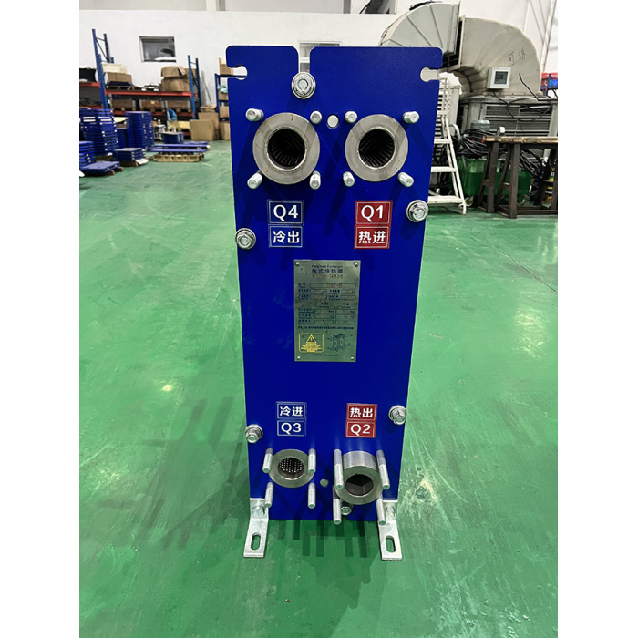 80 plates Gasketed plate heat exchanger