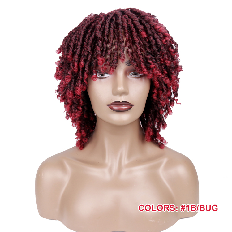 Dropshipping Wholesale Afro Dreadlocks Goddess Wigs Premium Cheap Synthetic Wigs Heat Resistant Synthetic Hair Wigs
