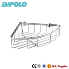Brass bathroom corner basket,brass shower basket 606