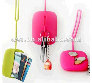 Customized Soft silicone rubber key chain