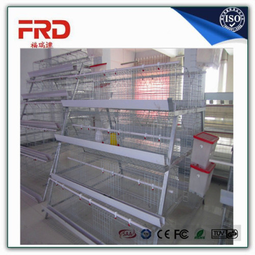 Factory supply galvanized welded wire design layer chicken cage for kenya poultry farm