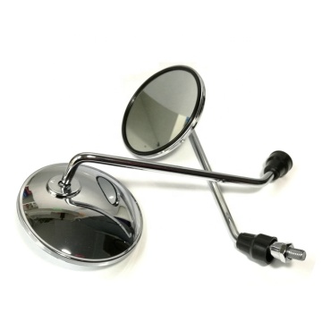 Motorcycle Back View Rearview Mirrors  Side Mirrors Round Mirror
