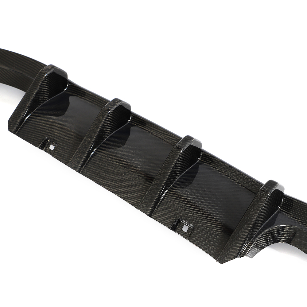 Golf8 Carbon Fiber Car Rear Lip Diffuser for VW Golf MK8 R 2021-2023