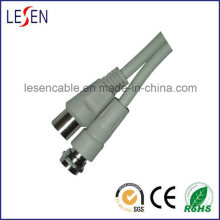 TV Cable Female Screw to Male Plug