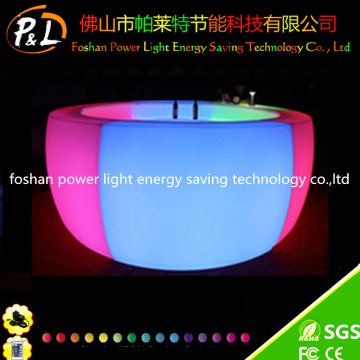 LED Furniture Attractive Glow PE Bar Table