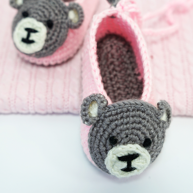 Animal Crochet Baby Shoes