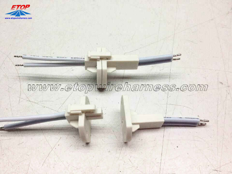 2 Pin Connector pou fil elektrik ekipay