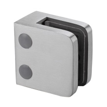 316square tube flat bottom safety plate glass clamp