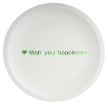 cheap white china bulk ceramic kids plates