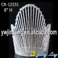 8 Inch Crystal Beauty Queen Fountain Crown