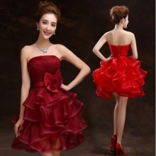 one piece designer short mother of the bride new fashion dress