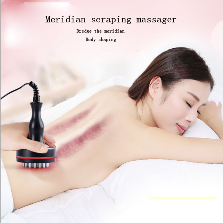 Electric Cupping Massage Guasha Scraping Massager for Meridian Dredge Body Slim Physiotherapy