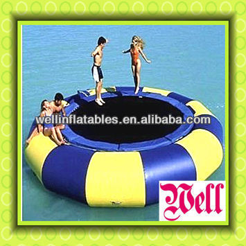 inflatable water trampoline float/ inflatable water trampoline