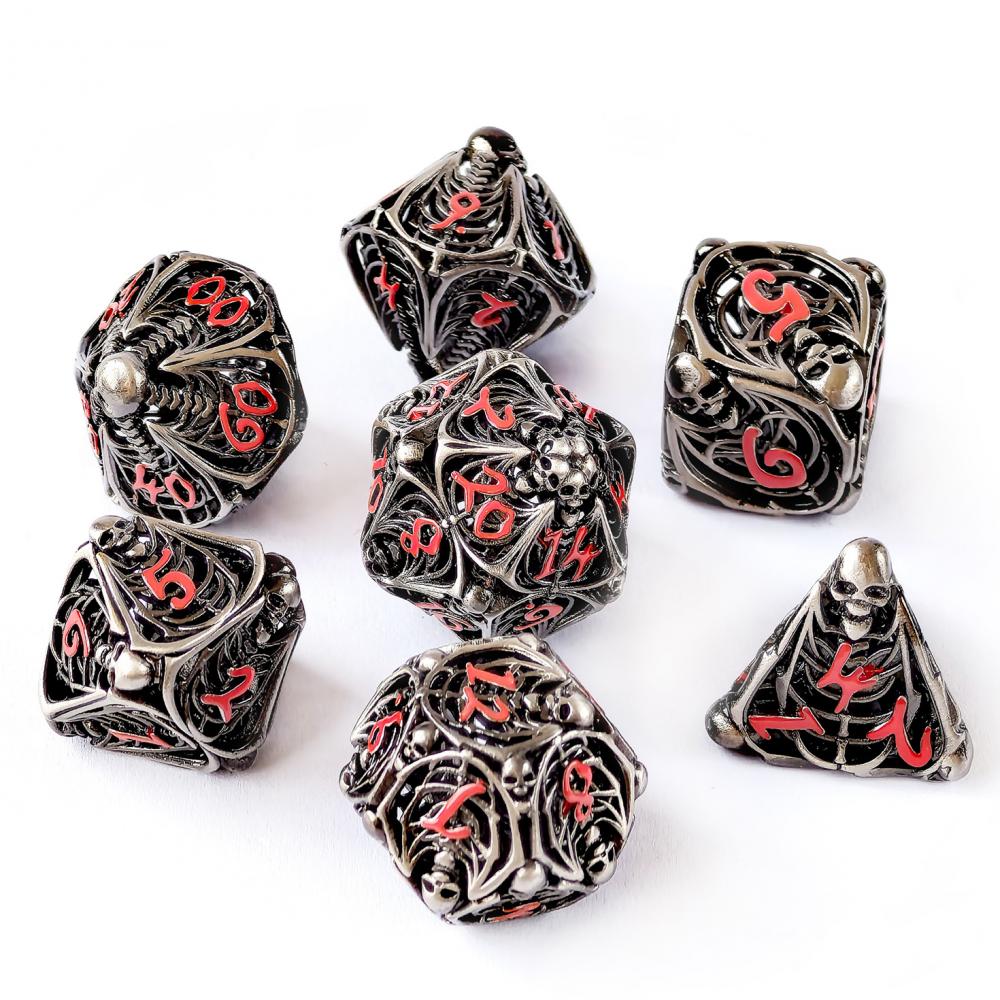 Metal Dice For Pathfinder Rpg Shadow Run Game