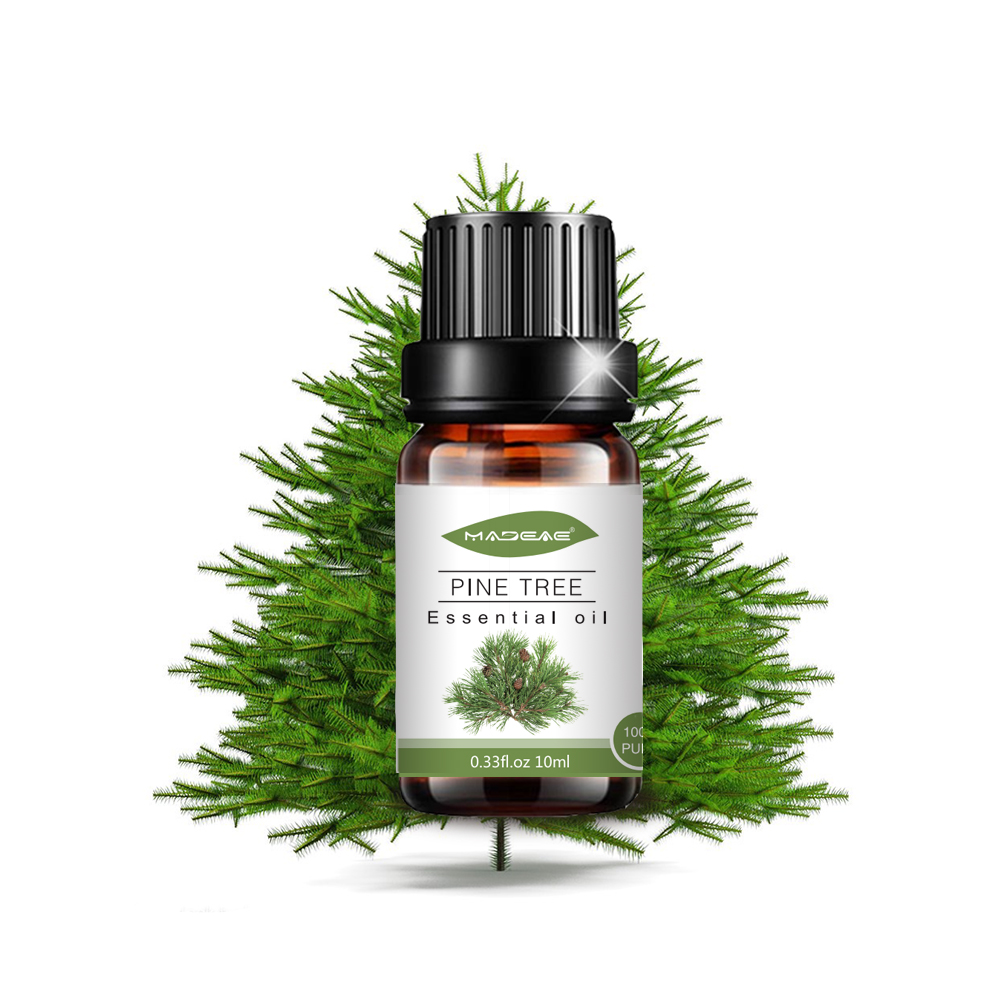 Étiquette privée Nature 100% pure Pine Tree Essential Essential