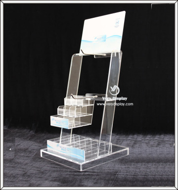 Customized retail acrylic counter display stand rack