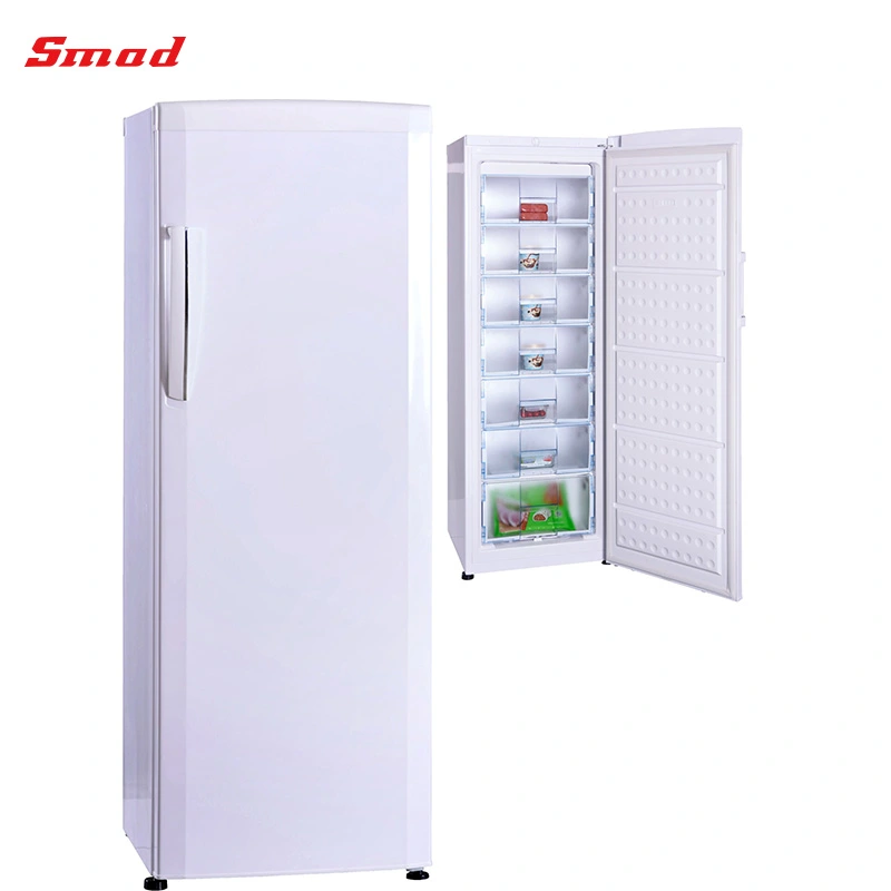 310 L Upright Freezer Aluminum Plate Evaporator Upright Deep Freezer