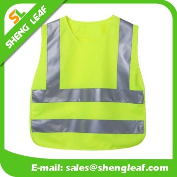 100% Polyester Yellow Children Safety Vest